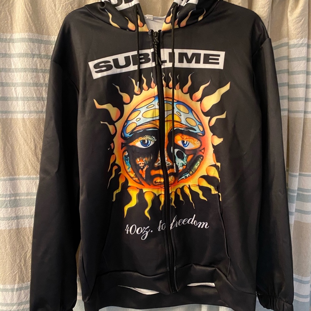 Unisex Graphic Sublime Hooded Jacket